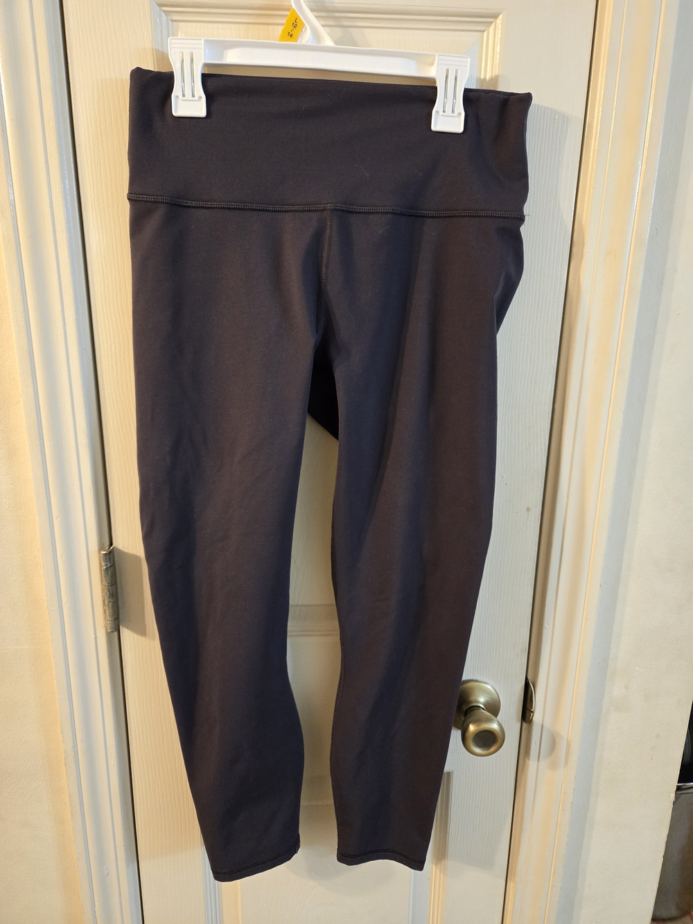 Fabletics PowerHold Charcoal High-Rise Leggings